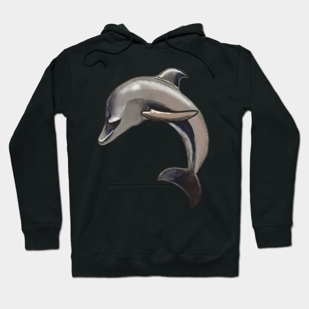 Dolphin Hoodie by shehitsback